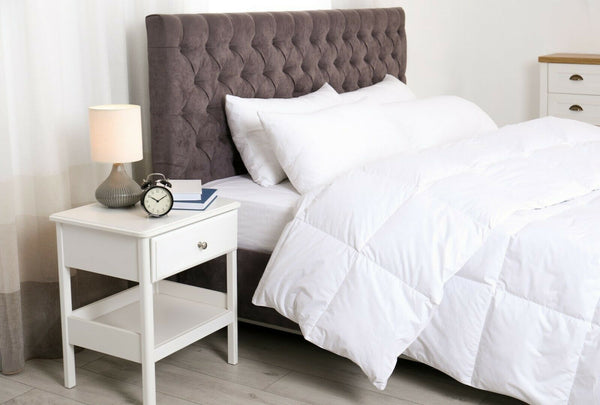 Cypress Linen Super Soft Oversized Lightweight White Down Alternative Comforter